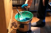 107 S3D Melt Clay into Double Boiler
